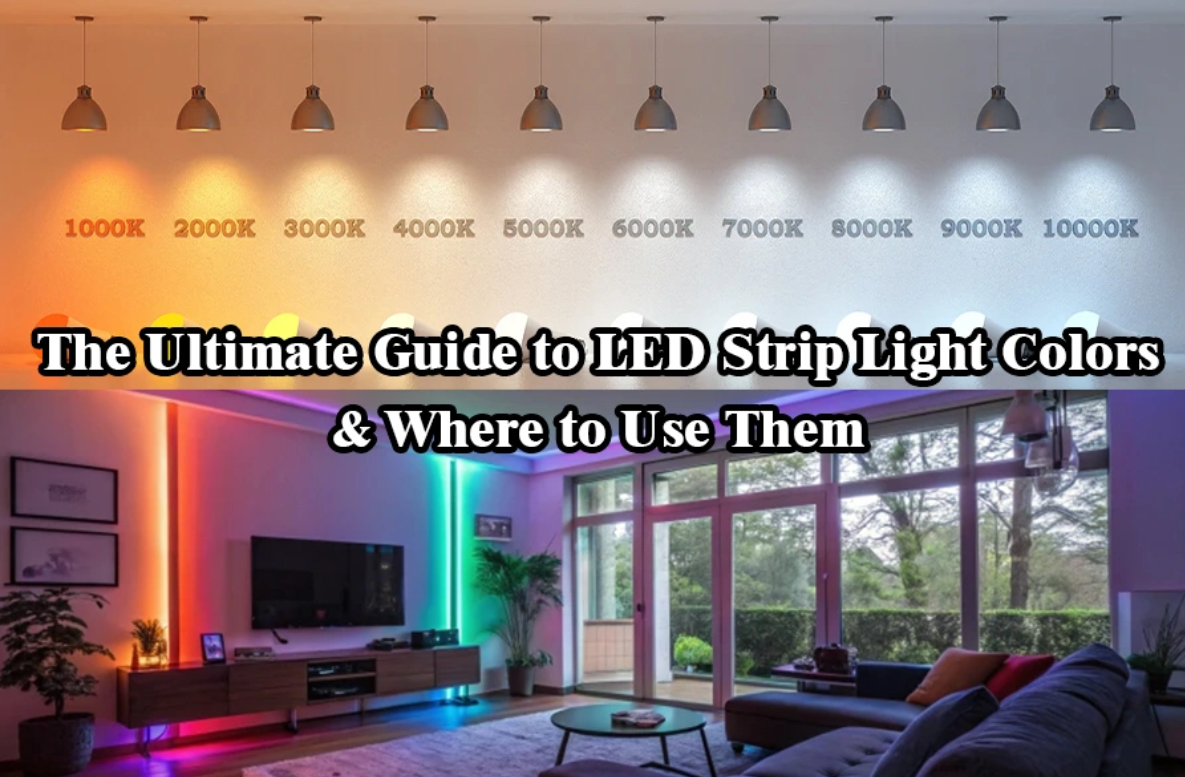 Temperatura de color e intensidad de la luz
