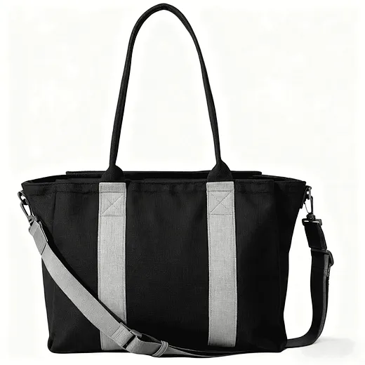 black purse handbag