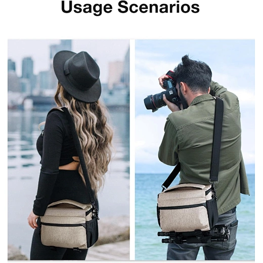 This camera bag purse is the perfect combination of style and functionality.