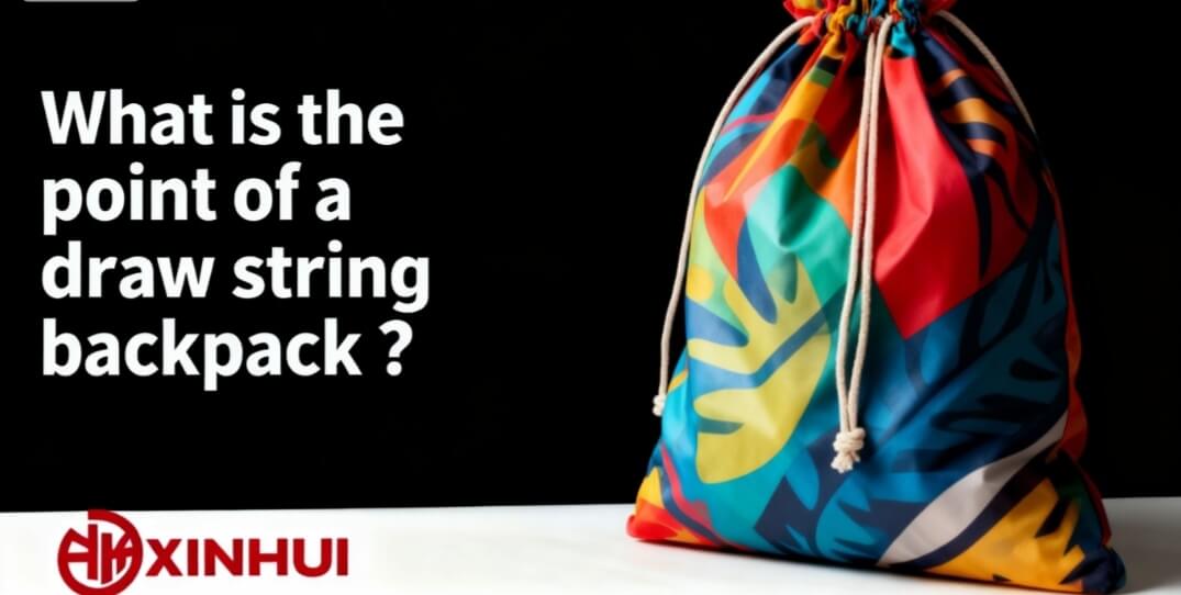 drawstring backpack
