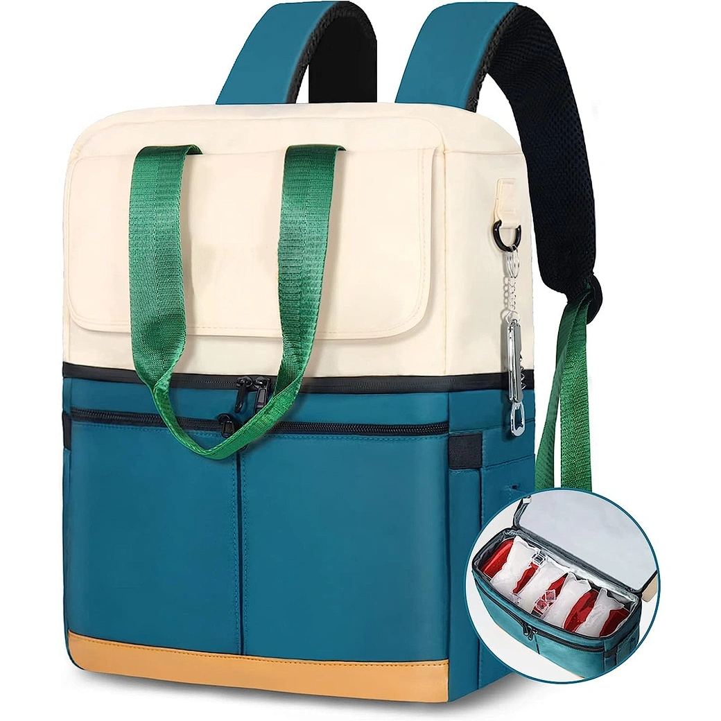 The laptop backpack provides a safe and secure space for your laptop while you're out and about.