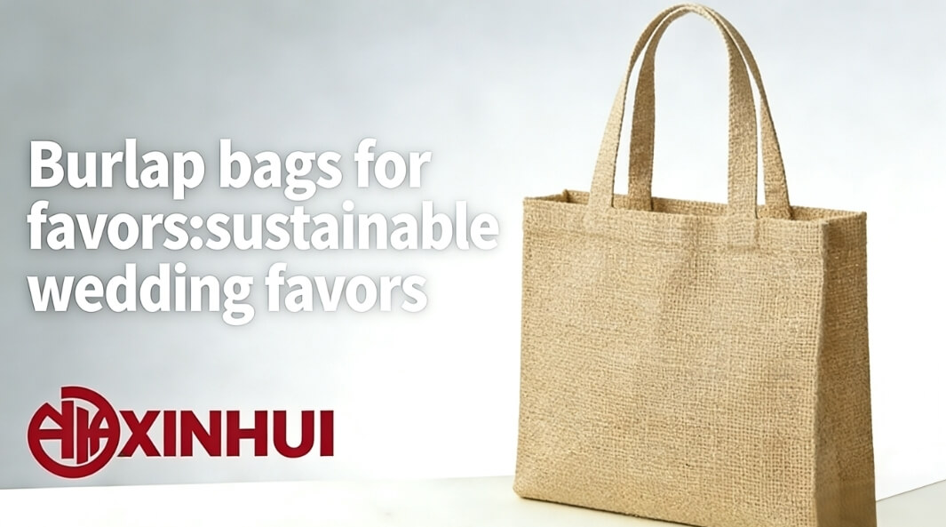 burlap bags for favors