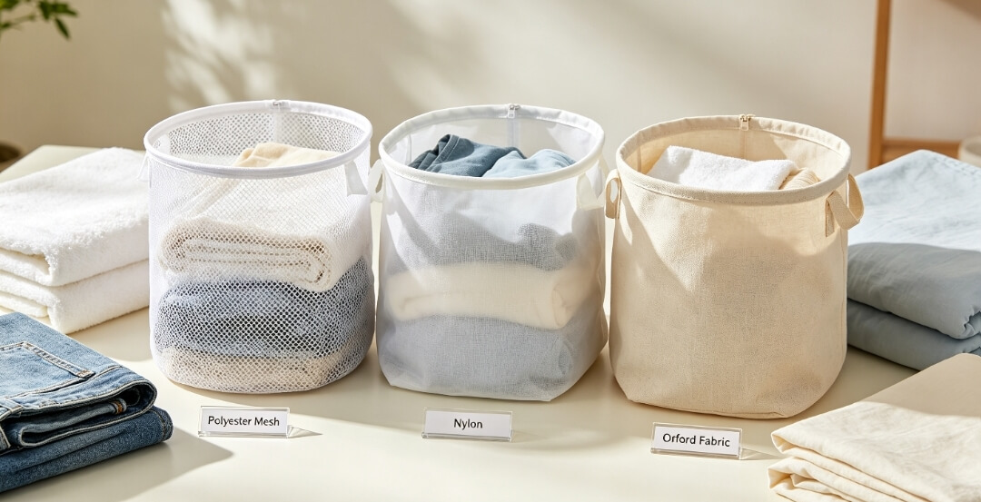 Laundry Bags in Different Fabrics