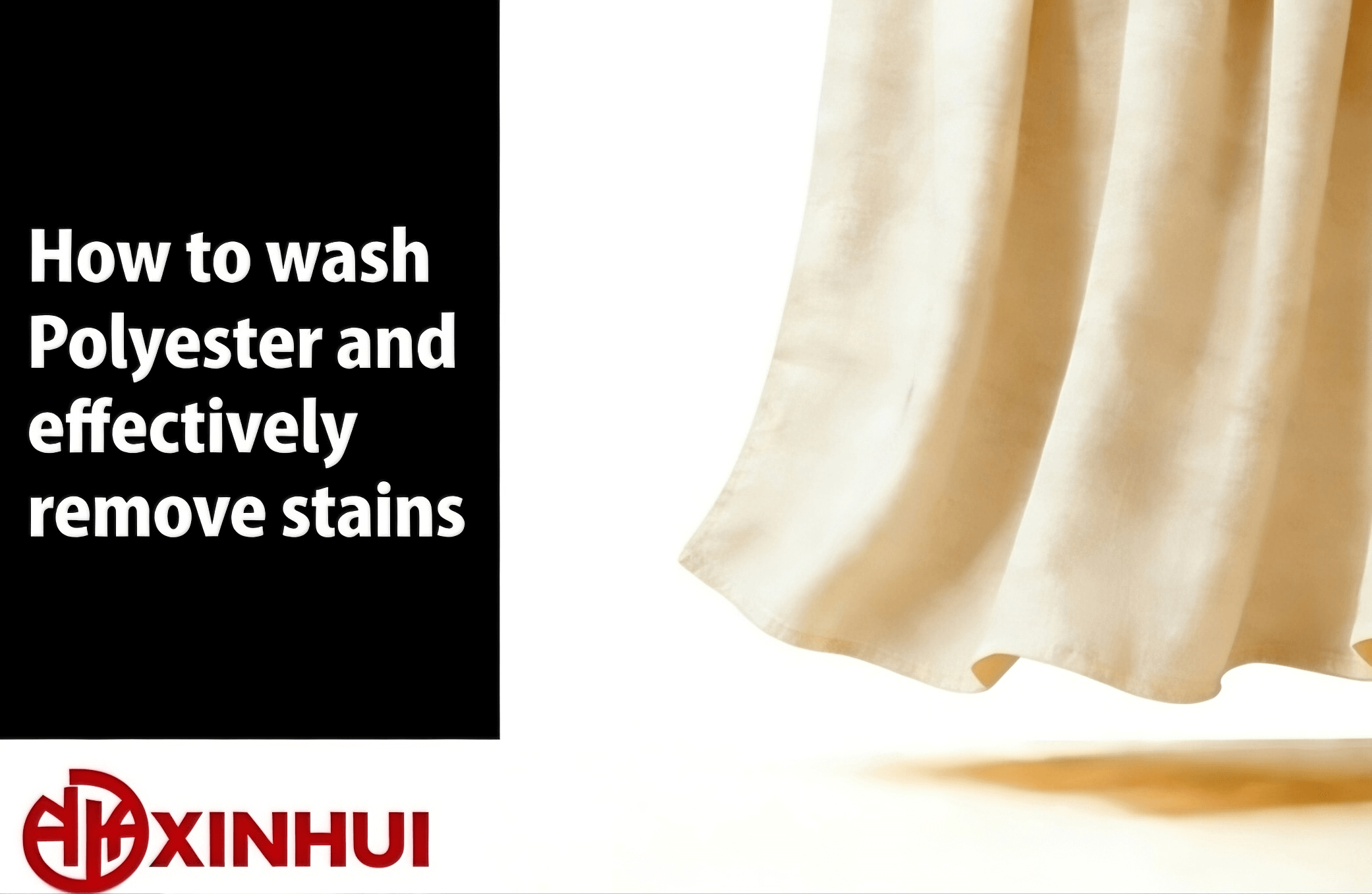 how to wash polyester