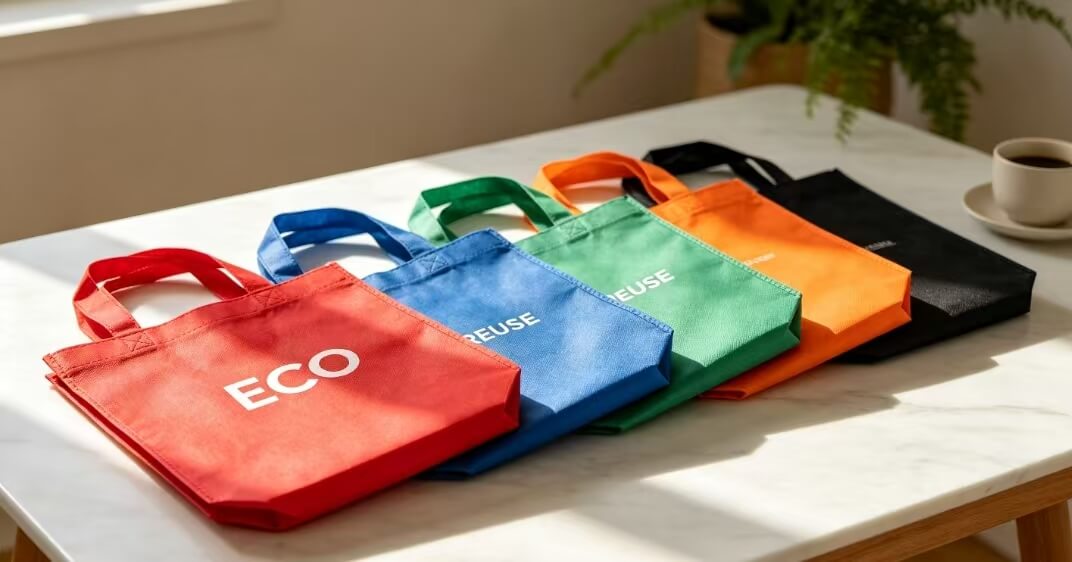 Eco-friendly non woven tote bag in multiple colours for daily shopping
