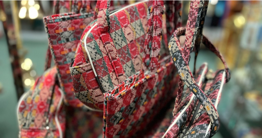 Discover the cultural story behind hemp backpacks, tote bags, and slings from Nepal.