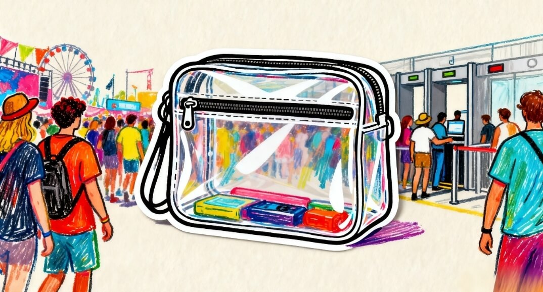 pvc bag for concert