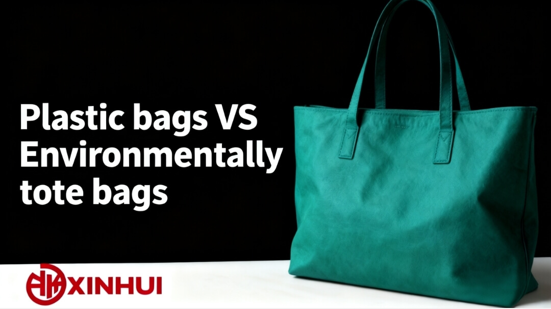Plastic Bags vs Environmentally Friendly Tote Bags