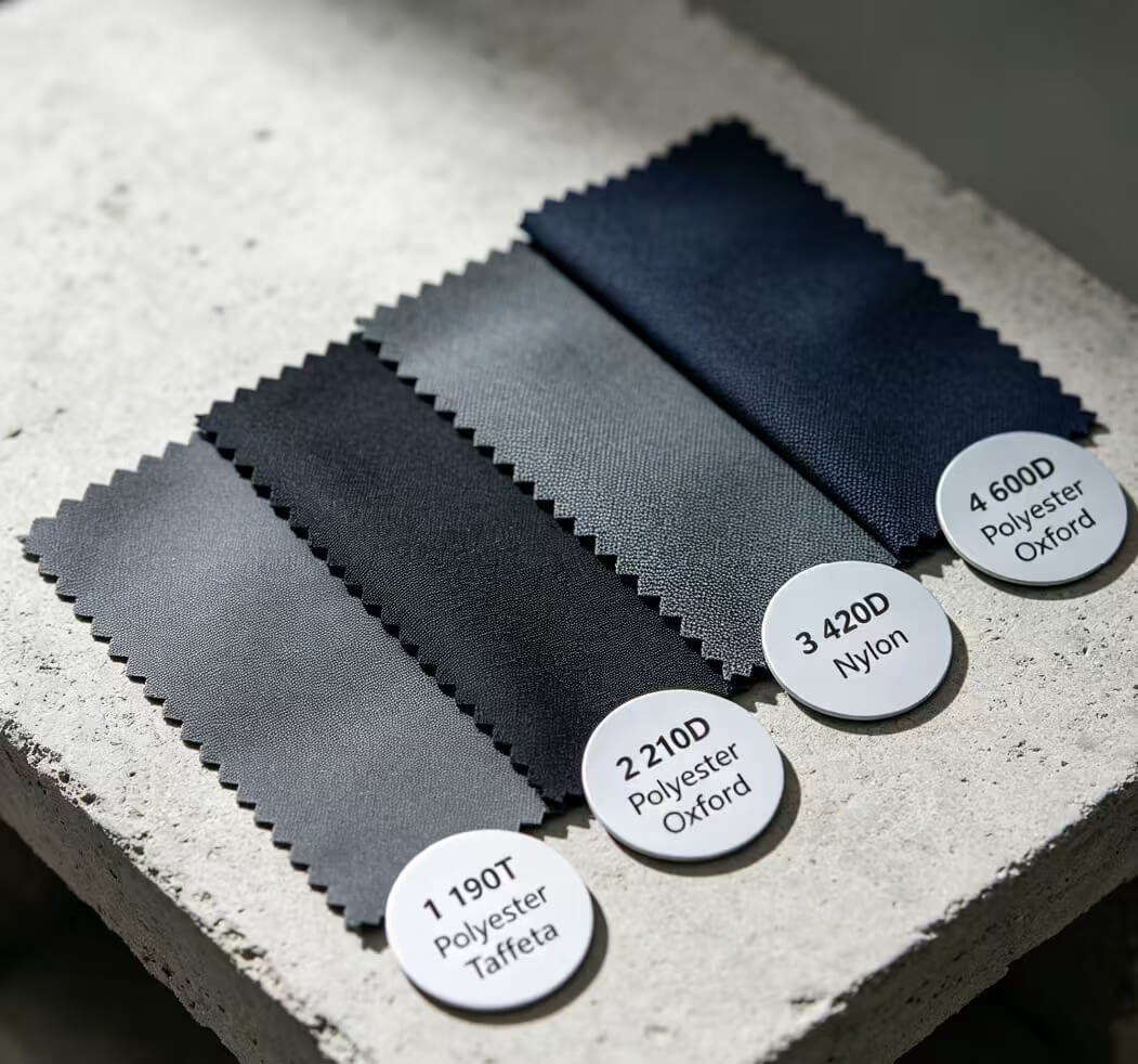 Denier & weave density guide for fabrics used in polyester tote bags