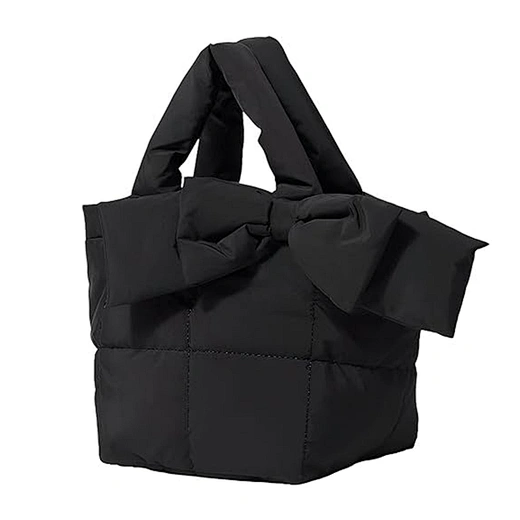 black purse handbag