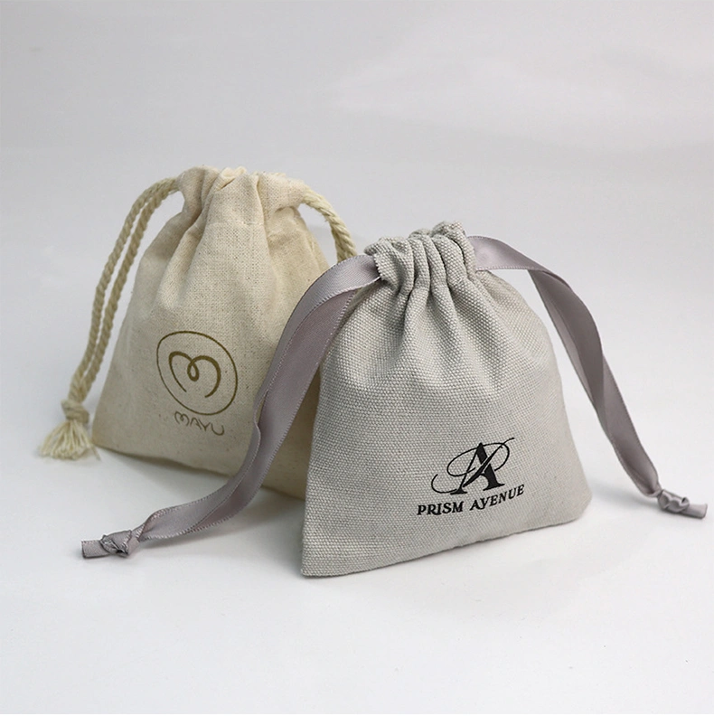 Stylish and secure drawstring makeup bags, ideal for organizing cosmetics on the go.