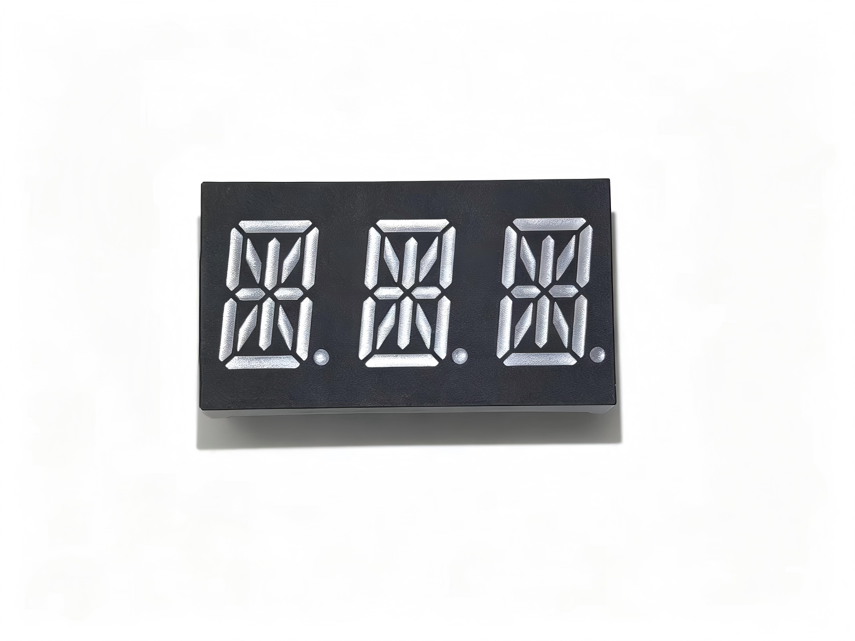 MCU and driver IC control for a multi-digit 7 segment display