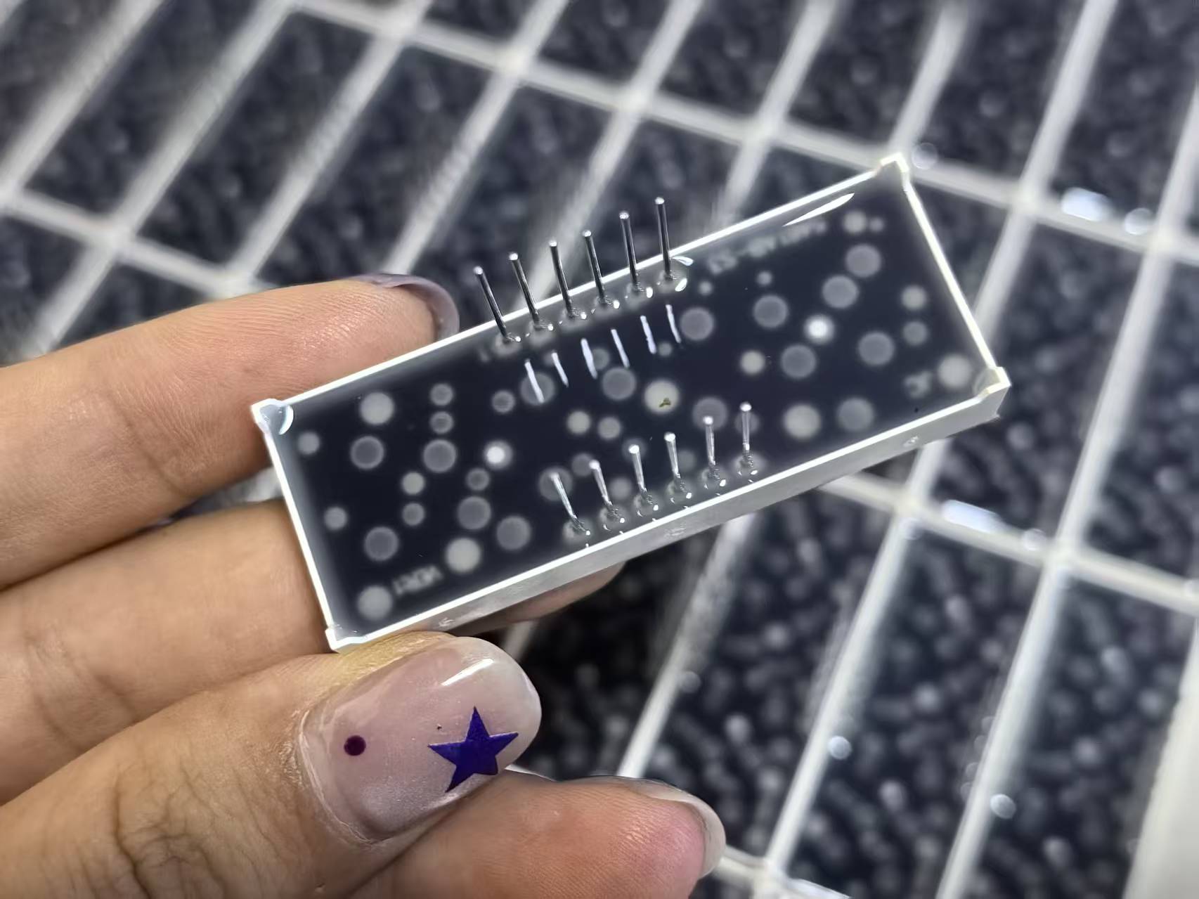 LED display module guide showing multiplexing differences
