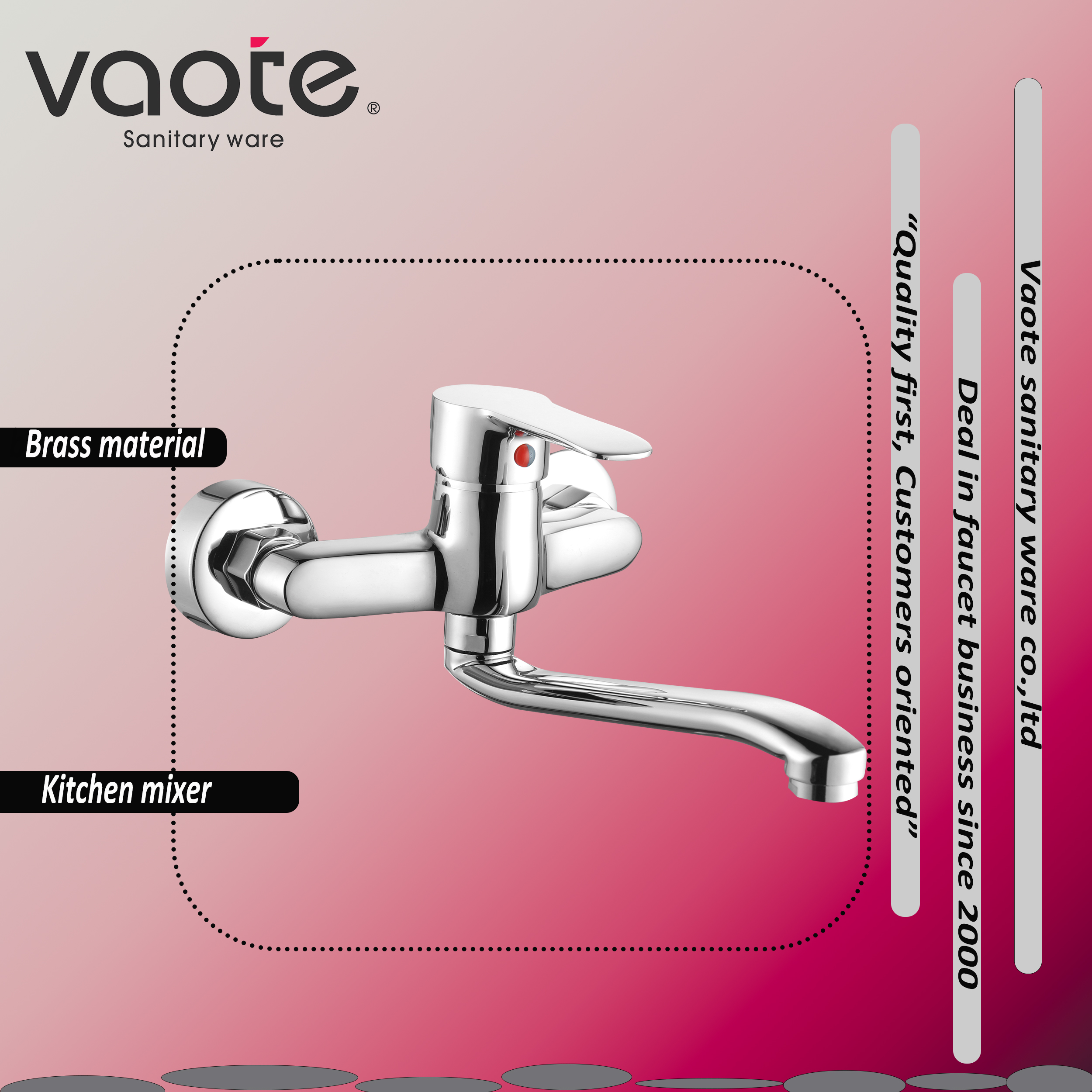Vaote sanitary ware kitchen faucet