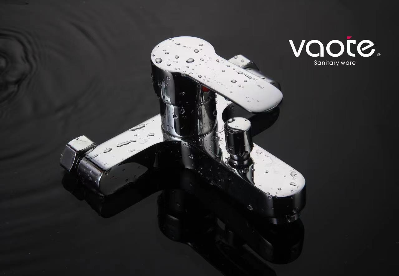 black bath single handle faucet