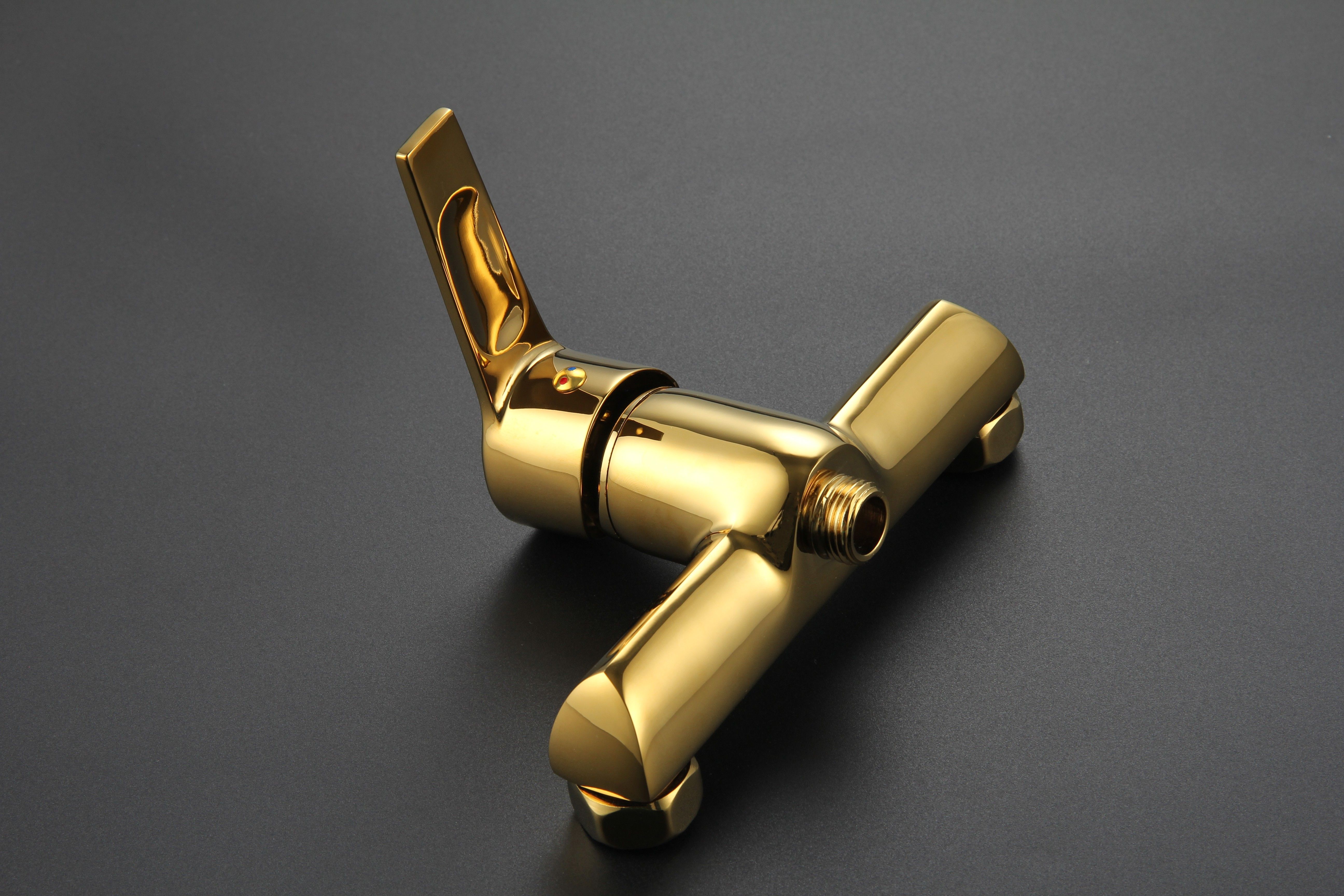 golden shower faucet launched by VAOTE bath tap