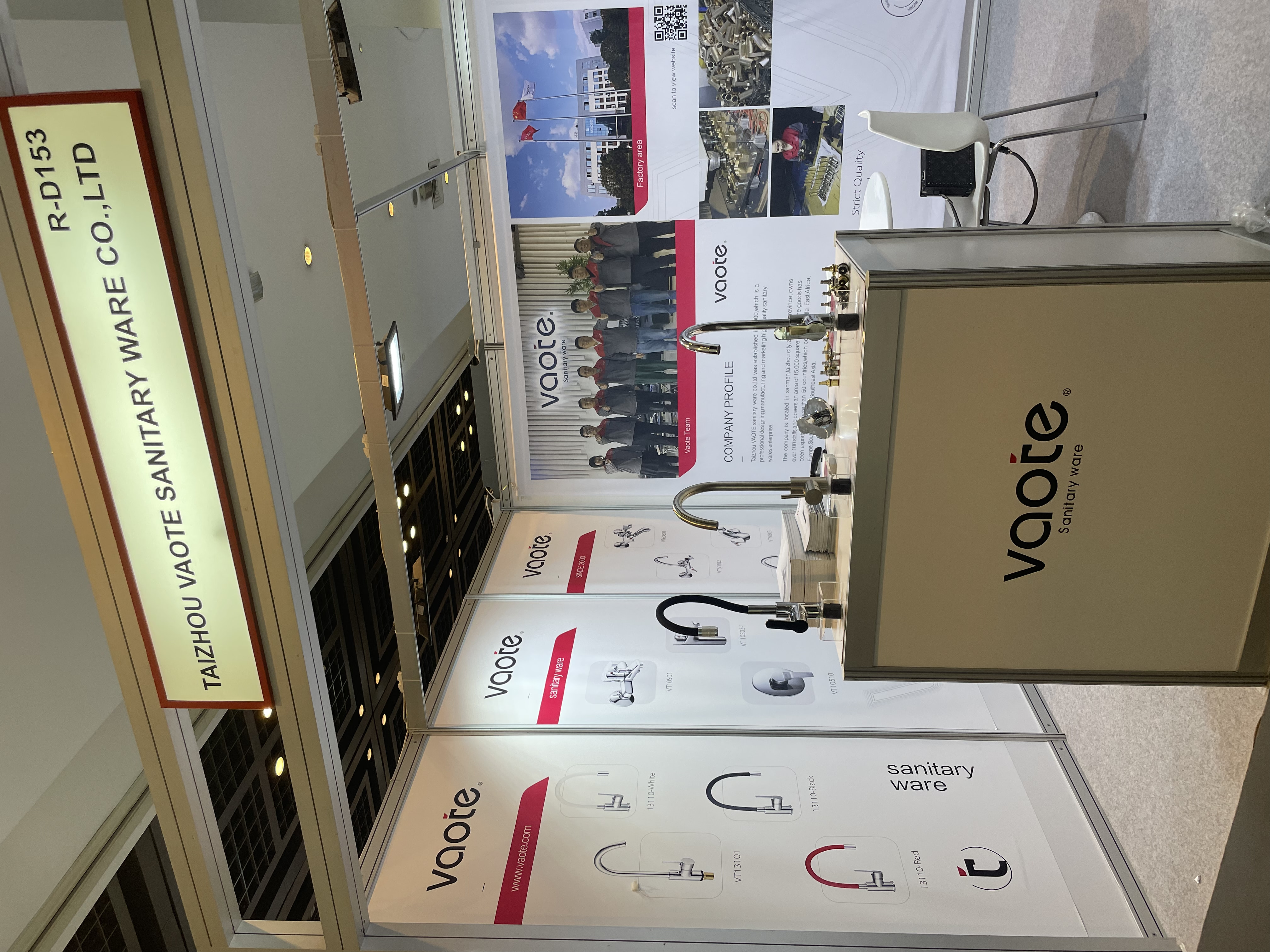 Vaote and THE BIG5 Fair in Dubai booth 2