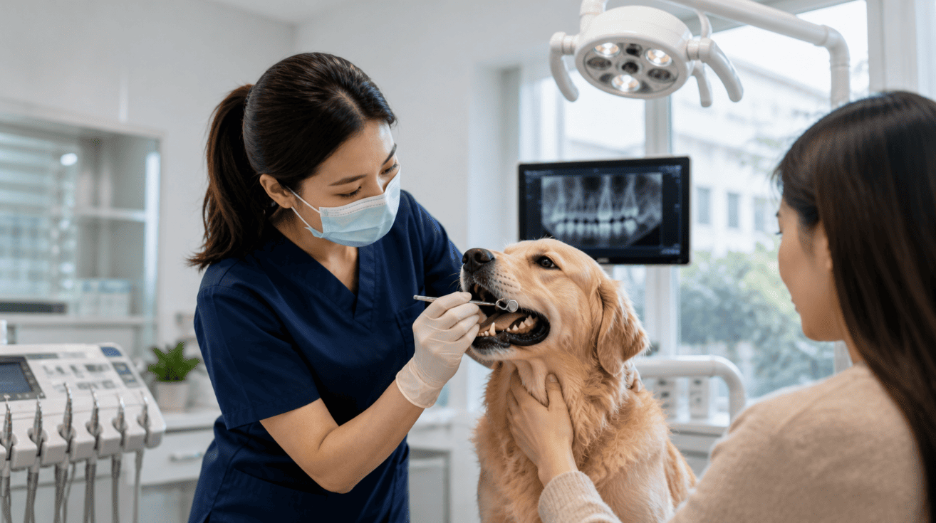 Turning pet bad breath into clinical revenue.