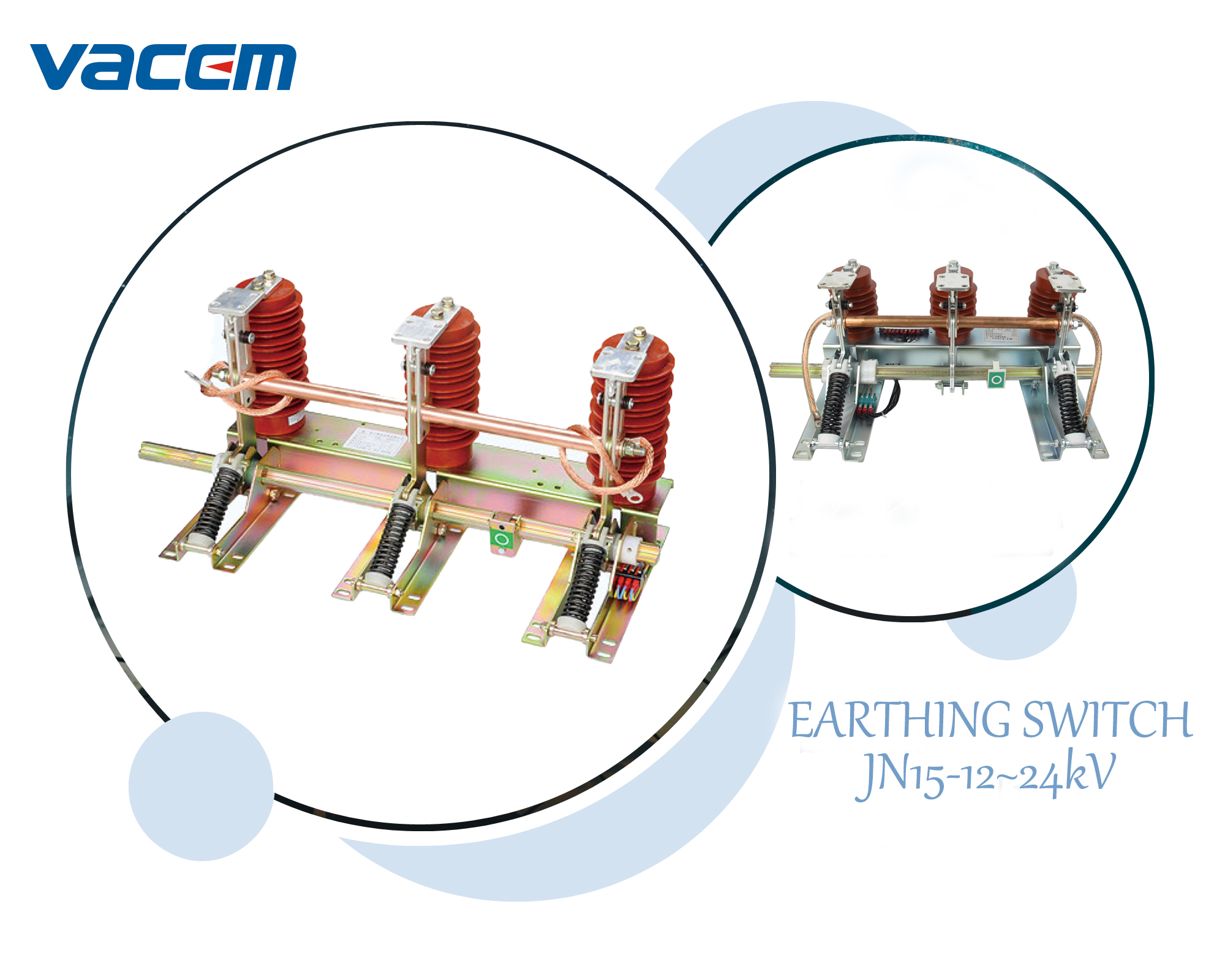 VACEM reliable earthing switch JN15