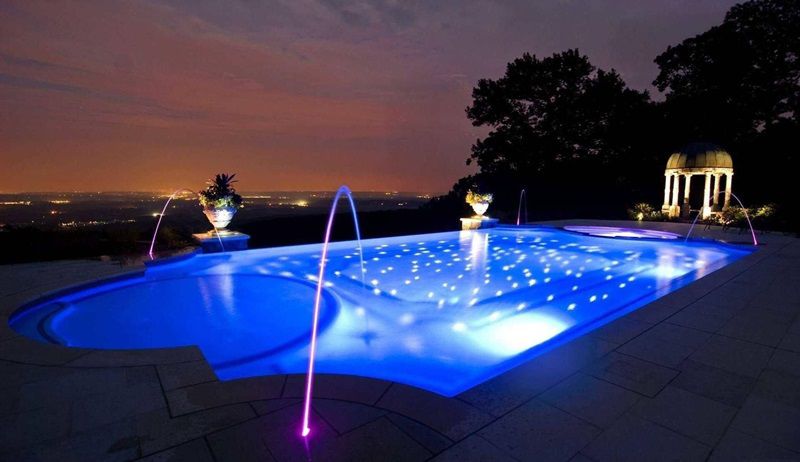 LED pool light application