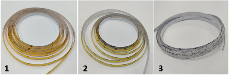 The three types of COB LED Strip for Thermal Shock Cycles Test