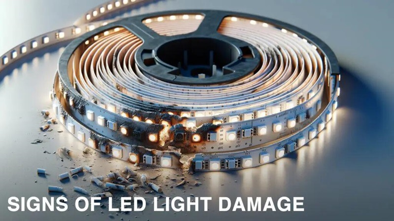 led strip get fire