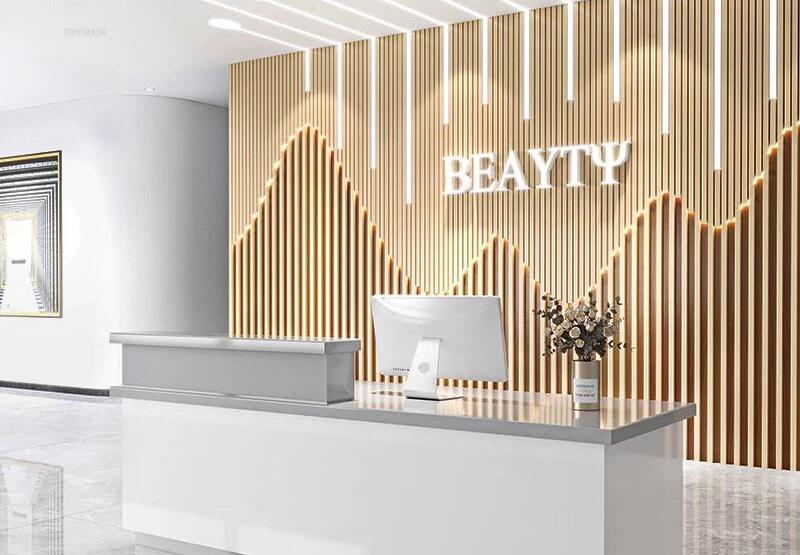 Reception Area of barber shop