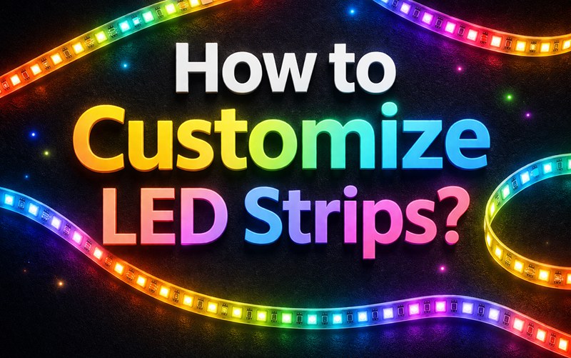How to Customize LED Strips?