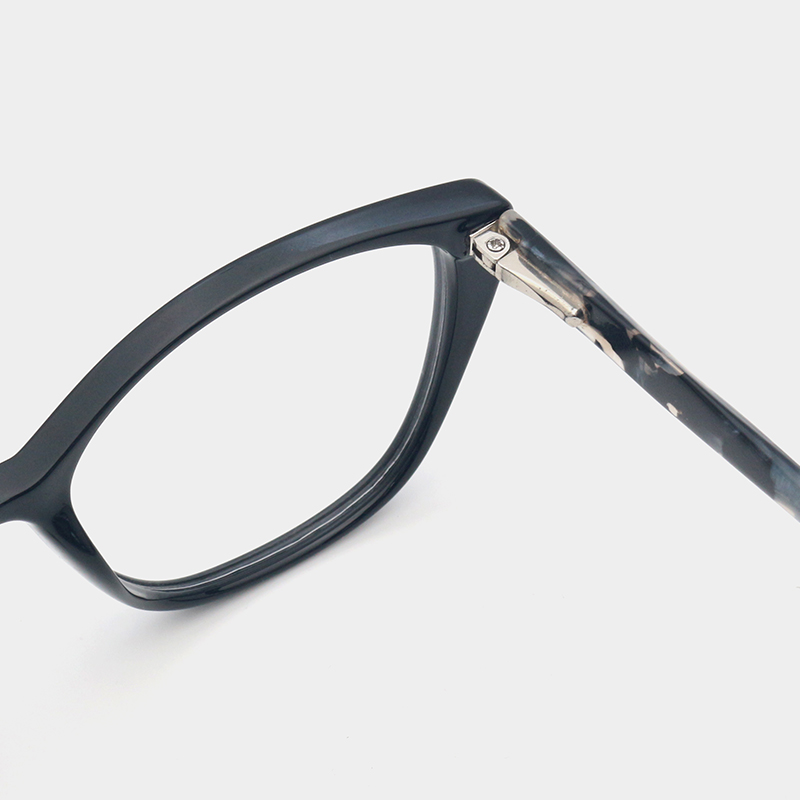 Spring hinge detail on Aurelith Glasses