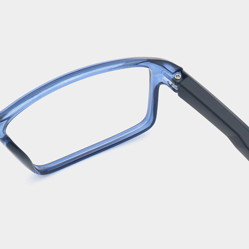 Spring hinge detail on Kelvran Glasses