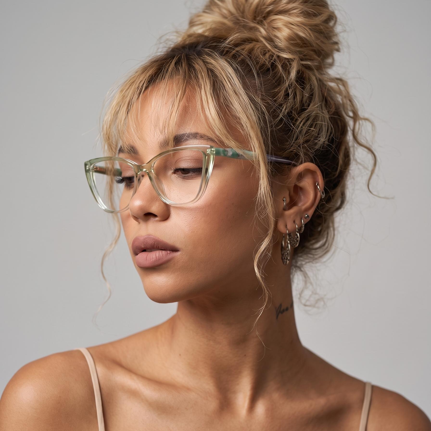 Clariven Glasses fashionable lady TR90 optical frames