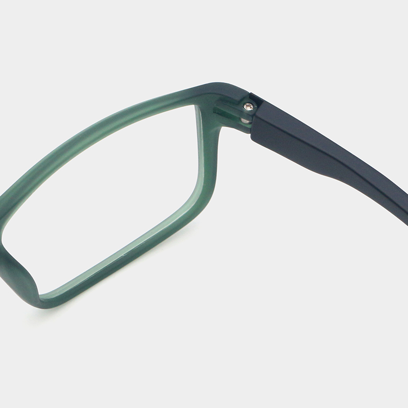 Spring hinge detail on Zycano Glasses
