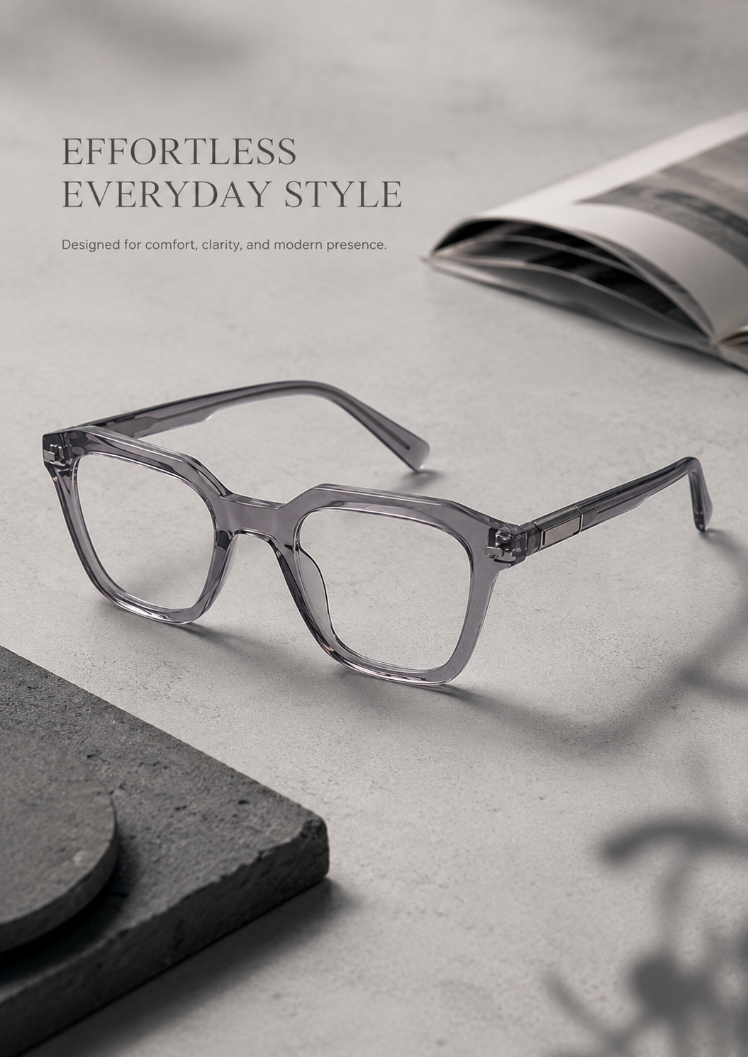 Cenrix Glasses lifestyle wearing image