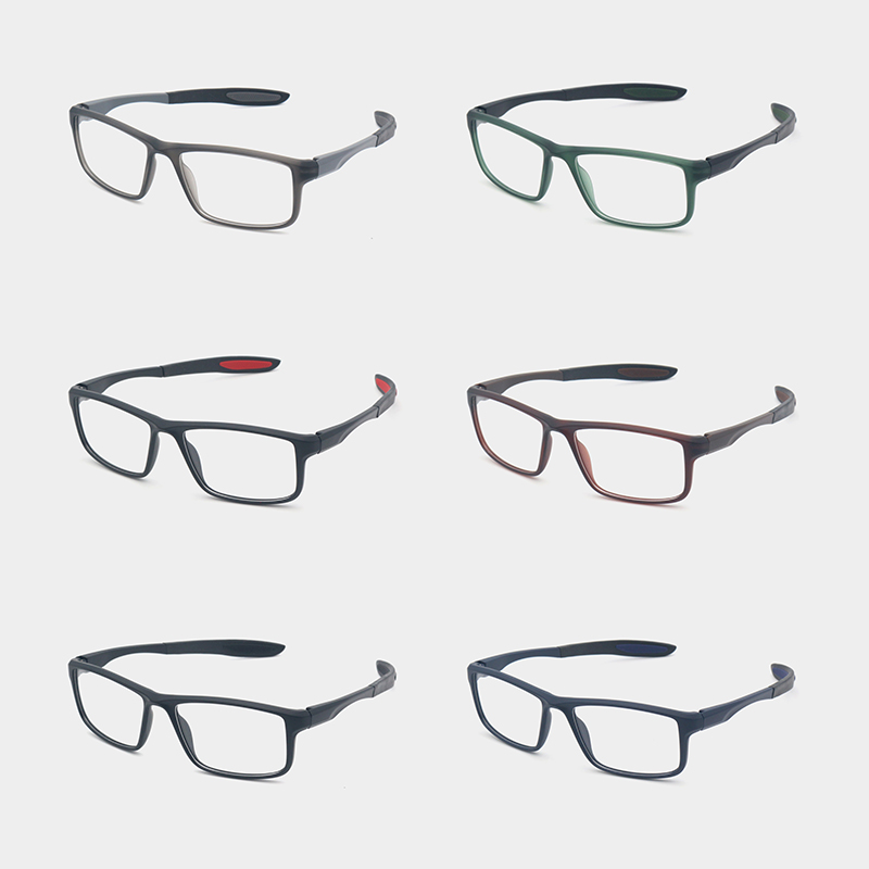 TR90 material front detail on Zycano Glasses