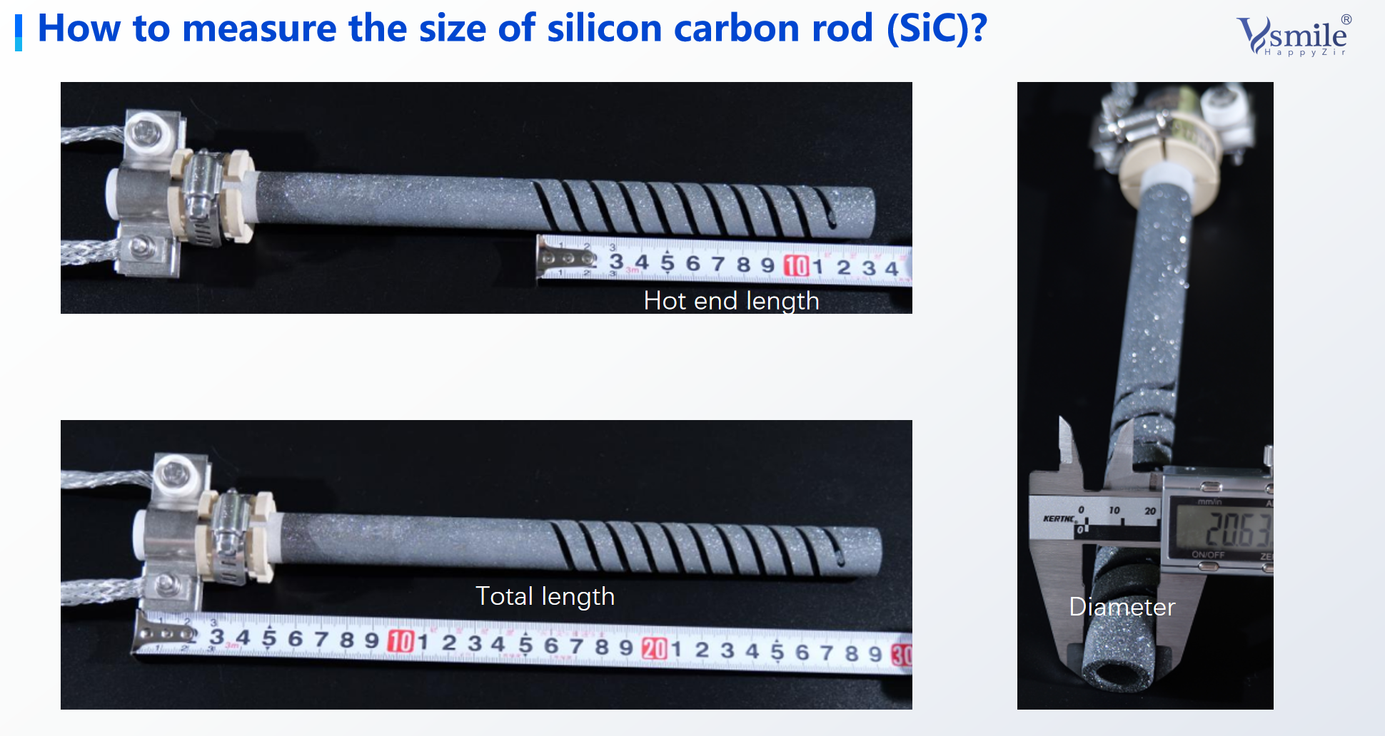 SIC heating elements