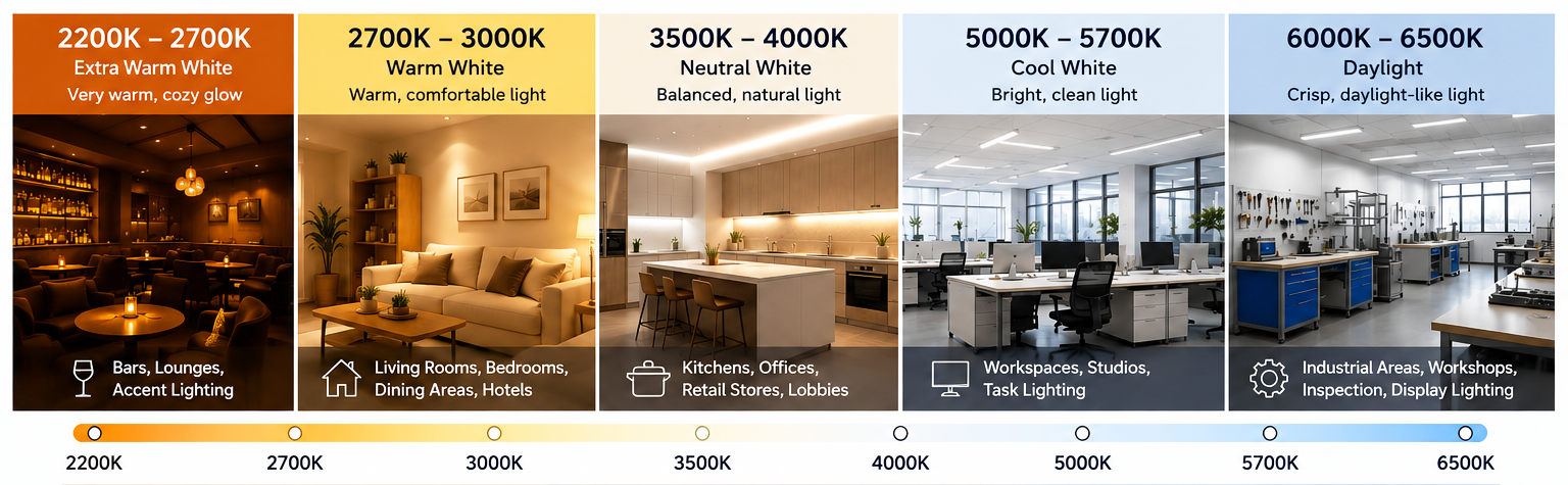 color temperature led strip