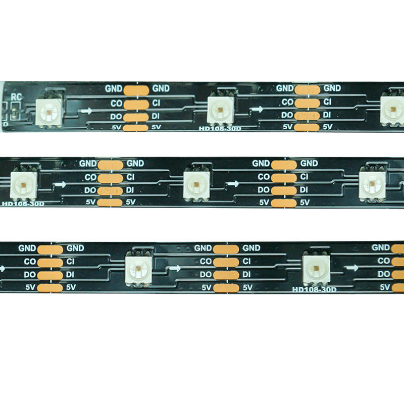hd108 addressable led strip