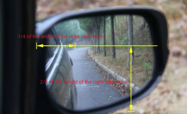 side rear view mirror