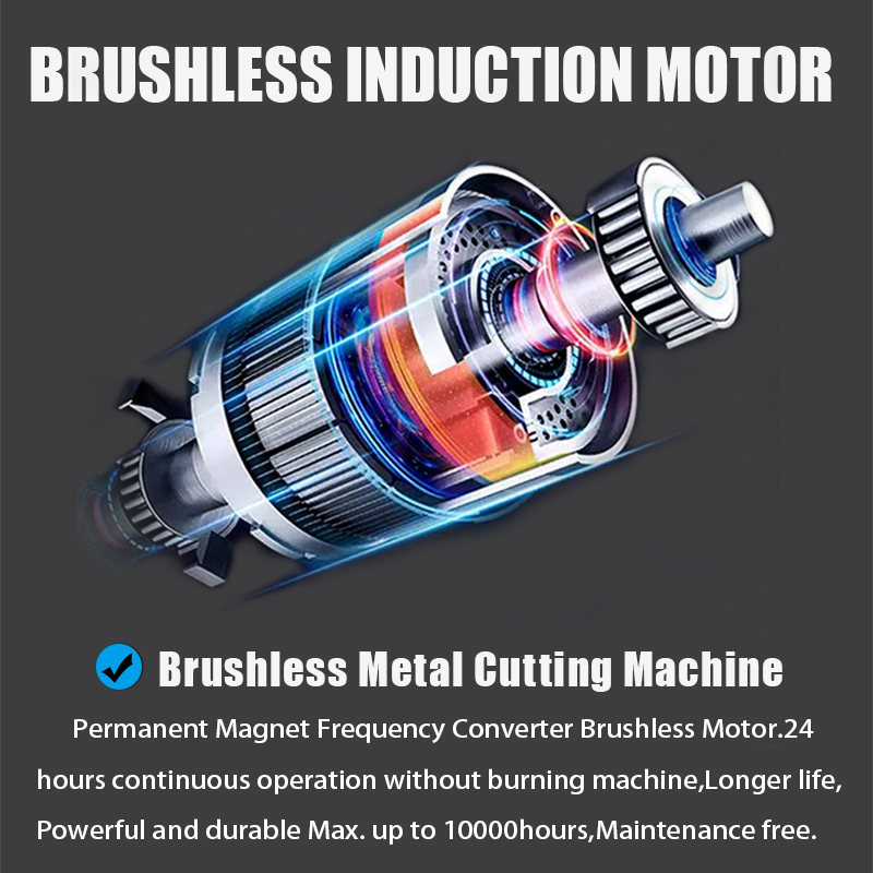 Brushless induction motor, permanent magnet frequency converter brushless motor ,compared with normal motor, what is its main advantage