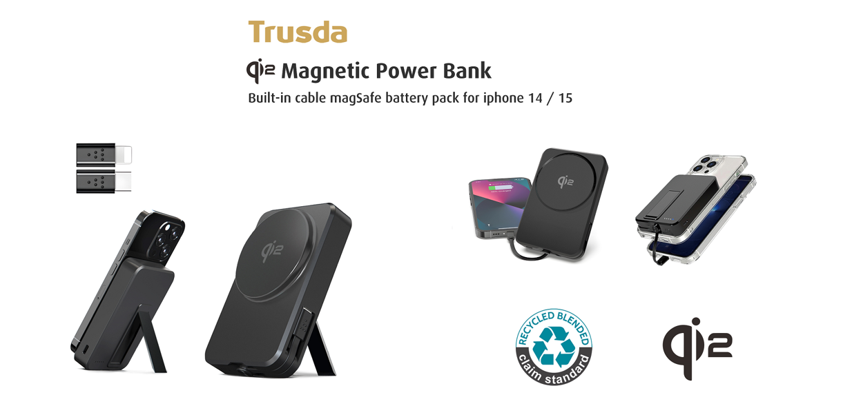 Qi2 Standard power bank