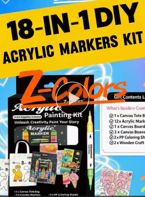 DIY Acrylic Markers