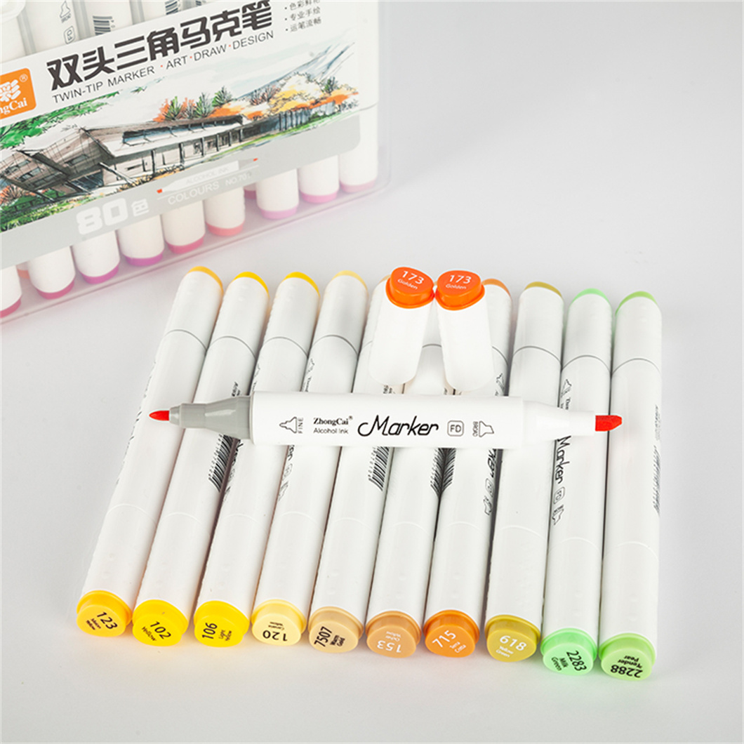 Dual-Tip Alcohol Based Markers