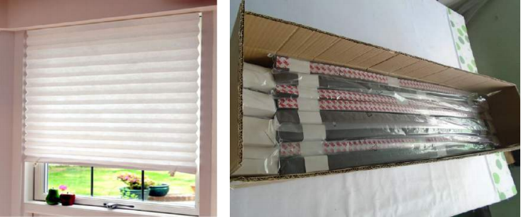 Temporary blinds
