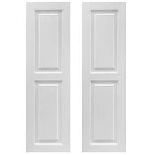 Solid Raised shutters