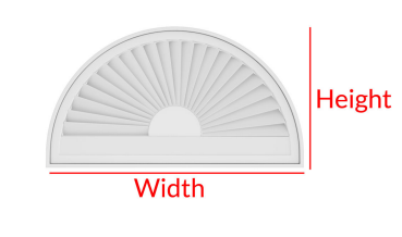 Sunburst shutter