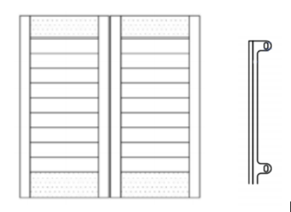 Plantation shutters