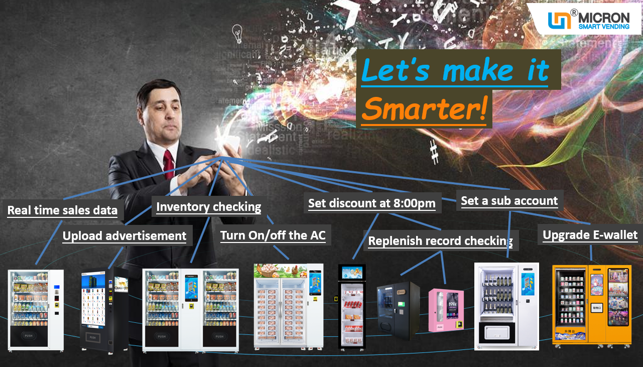 Micron smart vending machine
