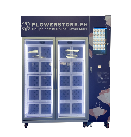 Micron flower vending machine in Philippines