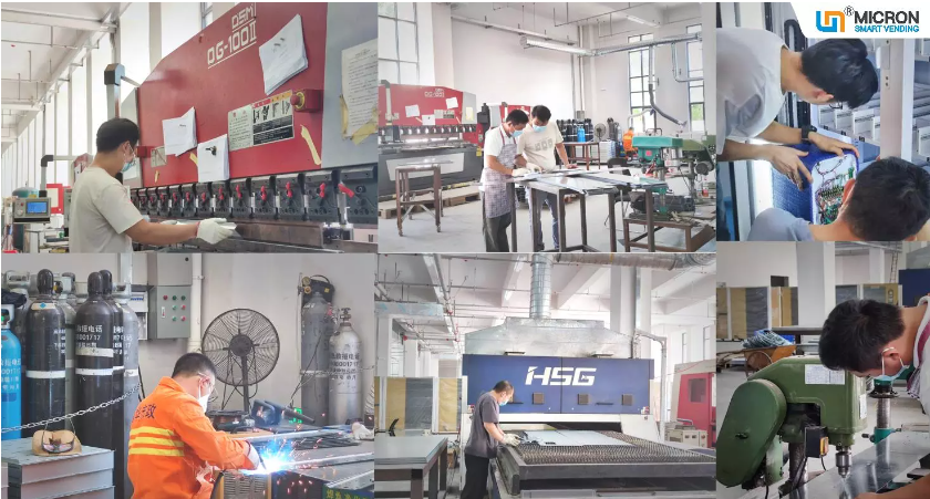 Vending machine factory