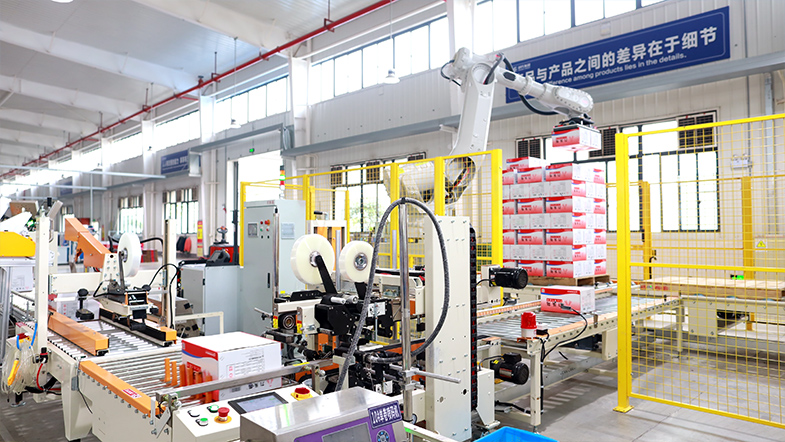 PVC tape factory modern production workshop